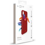 FIXED Story, pogumovaný kryt pre Xiaomi Redmi 8/8A, červený