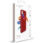 FIXED Story, silikónový kryt pre Huawei Y7 (2019), červený