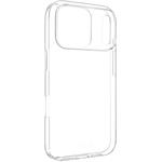 Fixed Story Slim ultratenký TPU gélový kryt pre Apple iPhone 17 Pro, 0,6 mm, číry