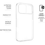 Fixed Story Slim ultratenký TPU gélový kryt pre Apple iPhone 17 Pro Max, 0,6 mm, číry