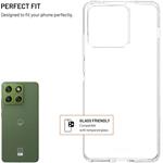 Fixed Story TPU gélový kryt pre Motorola Edge 70, číry