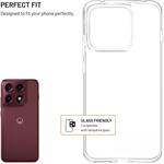 Fixed Story TPU gélový kryt pre Motorola Edge 70 Pro, číry