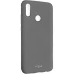 Fixed Story zadný pogumovaný kryt pre Huawei P Smart (2019), sivý