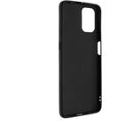 Fixed Story zadný pogumovaný kryt pre Motorola Moto G9 Plus, čierny