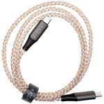 Fixed svietiaci kábel, USB-C na USB-C, PD, 1,2m, 60W
