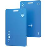 Fixed Tag Card 2 Smart tracker s podporou Find My, bezdrôtové nabíjanie, modrý