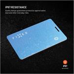 Fixed Tag Card 2 Smart tracker s podporou Find My, bezdrôtové nabíjanie, modrý