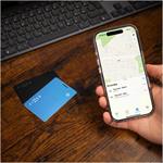 Fixed Tag Card 2 Smart tracker s podporou Find My, bezdrôtové nabíjanie, modrý