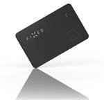 Fixed Tag Card Smart tracker s podporou Find My, bezdrôtové nabíjanie, čierny