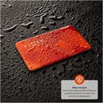 Fixed Tag Card Smart tracker s podporou Find My, bezdrôtové nabíjanie, oranžový