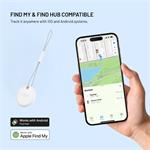 Fixed Tag Dual Smart tracker s podporou Find My a Find Hub, biely