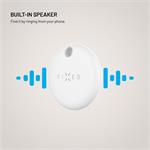 Fixed Tag Dual Smart tracker s podporou Find My a Find Hub, biely