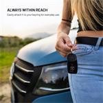 Fixed Tag Dual Smart tracker s podporou Find My a Find Hub, čierny