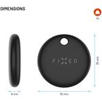Fixed Tag Dual Smart tracker s podporou Find My a Find Hub, čierny