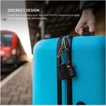 Fixed Tag Lock Smart tracker s podporou Find My a TSA, čierny
