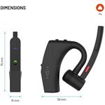 Fixed Talk Pro Bluetooth headset s ENC a otvorenou konštrukciou, čierny