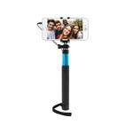Fixed teleskopický selfie stick v luxusnom hliníkovom prevedení, modrý