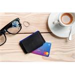 Fixed Tiny Wallet Kožená peňaženka z pravej hovädzej kože, čierna