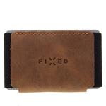 Fixed Tiny Wallet Kožená peňaženka z pravej hovädzej kože, hnedá