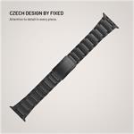 Fixed Titanium Strap titánový remienok pre Apple Watch 44/45/46/49mm, čierny