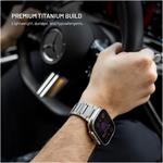 Fixed Titanium Strap titánový remienok pre Apple Watch 44/45/46/49mm, prírodný titán