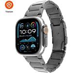 Fixed Titanium Strap titánový remienok pre Apple Watch 44/45/46/49mm, prírodný titán