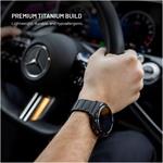 Fixed Titanium Strap titánový remienok pre Garmin QuickFit 22mm, čierny