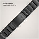 Fixed Titanium Strap titánový remienok pre Garmin QuickFit 22mm, čierny