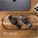 Fixed Titanium Strap titánový remienok pre smartwatch Samsung Galaxy Watch Ultra, čierny