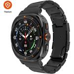 Fixed Titanium Strap titánový remienok pre smartwatch Samsung Galaxy Watch Ultra, čierny