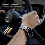 Fixed Titanium Strap titánový remienok pre smartwatch Samsung Galaxy Watch Ultra, prírodný titán