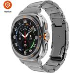 Fixed Titanium Strap titánový remienok pre smartwatch Samsung Galaxy Watch Ultra, prírodný titán