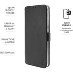 Fixed Topic tenké puzdro typu kniha pre Infinix Note 50x 5G, čierne