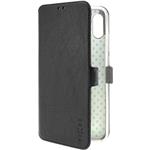 Fixed Topic tenké puzdro typu kniha pre Vivo Y04 4G/Y29s 5G, čierne