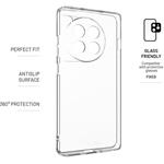 Fixed TPU gélové puzdro pre OnePlus 12R, číre