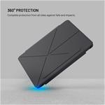 Fixed Trinity Case puzdro pre Apple iPad Pro 11" (2020-2026)/iPad Air (2020/2022/2024/2025) so stojanom, čierne