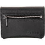 Fixed Tripple Wallet kožená peňaženka z pravej kože, čierna