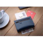 Fixed Tripple Wallet kožená peňaženka z pravej kože, modrá