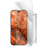 Fixed tvrdené sklo s anti-dust aplikátorom pre Apple iPhone 18 Pro/17 Pro, 2ks, číre