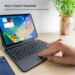 Fixed Typee Alu, puzdro s bezdrôtovou klávesnicou pre Apple iPad Pro 11" (2018-2022)/iPad Air (2020-2026), CZ, čierne