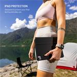 Fixed Typee Alu, puzdro s bezdrôtovou klávesnicou pre Apple iPad Pro 11" (2018-2022)/iPad Air (2020-2026), CZ, čierne