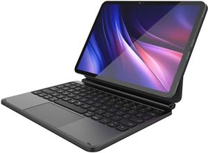 Fixed Typee Alu, puzdro s bezdrôtovou klávesnicou pre Apple iPad Pro 11" (2018-2022)/iPad Air (2020-2026), CZ, čierne