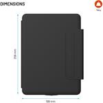 Fixed Typee Enduro puzdro s USB-C klávesnicou pre Apple iPad 10,9" (2022)/iPad 11" (2025), CZ, čierne
