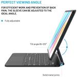 Fixed Typee puzdro s bezdrôtovou klávesnicou pre Apple iPad Pro 11" (2018-2022)/iPad Air (2020-2025), EN, čierne