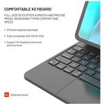 Fixed Typee puzdro s bezdrôtovou klávesnicou pre Apple iPad Pro 12,9" (2018-2022)/iPad Pro 13"/iPad Air 13" (2024-2026),