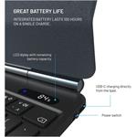 Fixed Typee puzdro s bezdrôtovou klávesnicou pre Apple iPad Pro 12,9" (2018-2022)/iPad Pro 13"/iPad Air 13", CZ, čierne