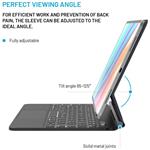 Fixed Typee puzdro s bezdrôtovou klávesnicou s magnetickým uchytením pre Apple iPad Pro 11" M4 2024/M5 2025, CZ, čierne