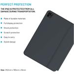 Fixed Typee puzdro s bezdrôtovou klávesnicou s magnetickým uchytením pre Apple iPad Pro 11" M4 2024/M5 2025, CZ, čierne