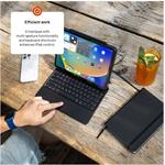 Fixed Typee puzdro s bezdrôtovou klávesnicou s magnetickým uchytením pre Apple iPad Pro 11" M4 2024/M5 2025, CZ, čierne,