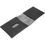 Fixed Wallet Kožená peňaženka z pravej hovädzej kože, čierna